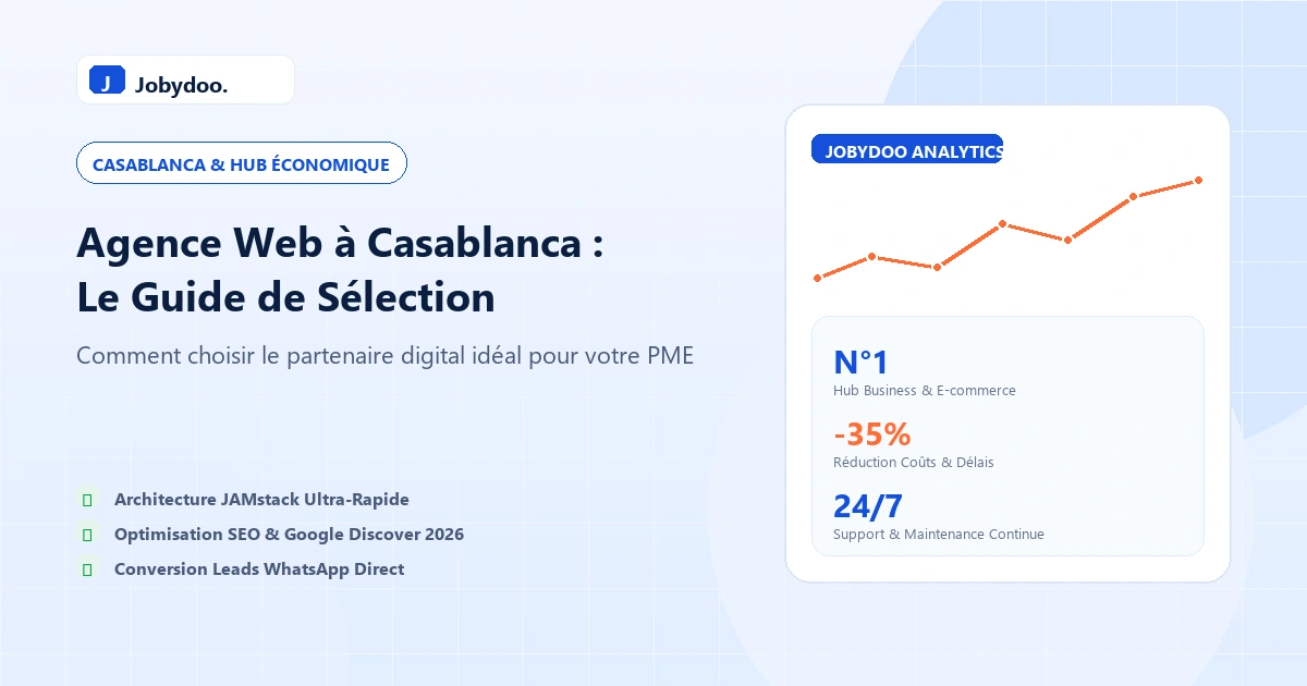 Agence web à Casablanca pour création de site internet et e-commerce